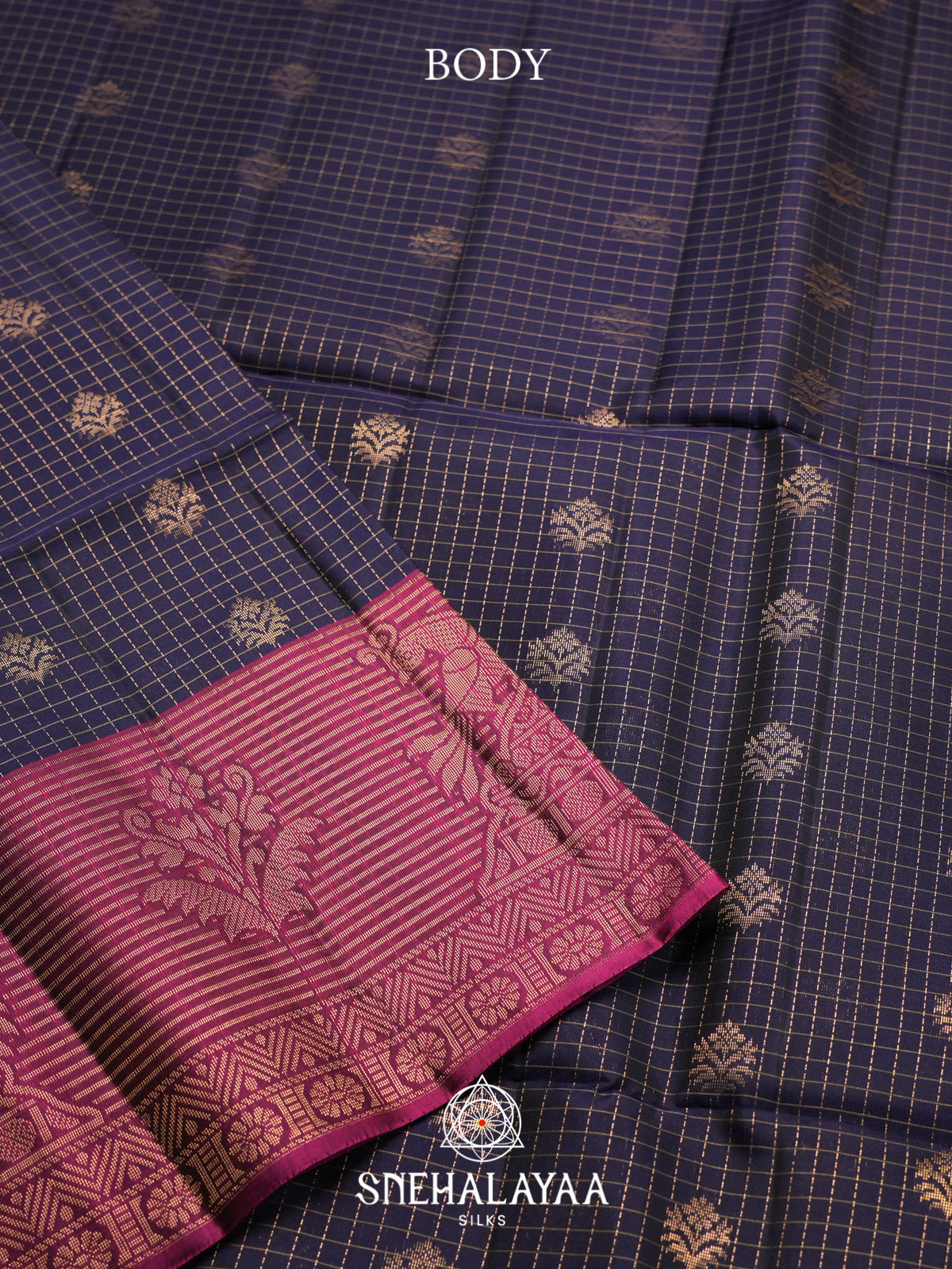 Purple Soft Silk Saree