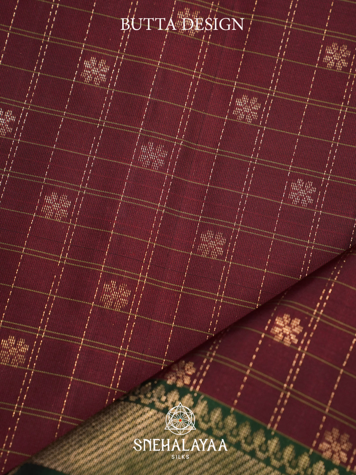 Maroon Soft Silk Saree
