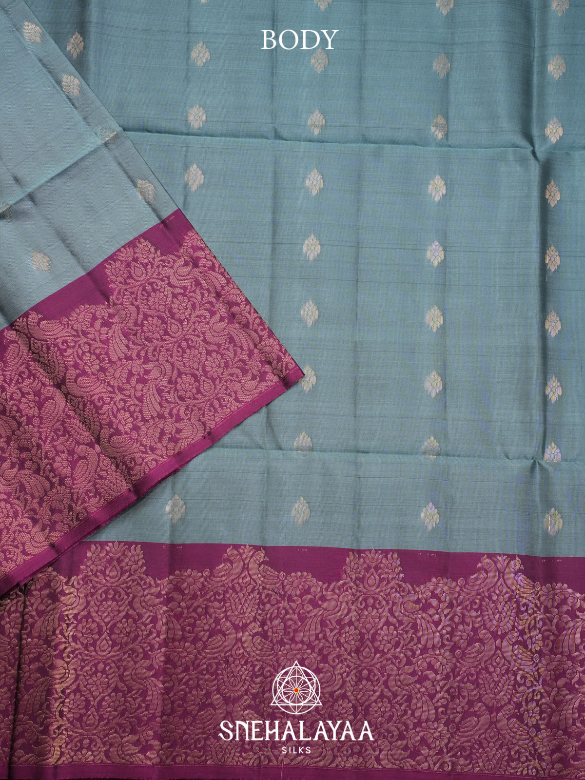 Pale blue Soft Silk Saree