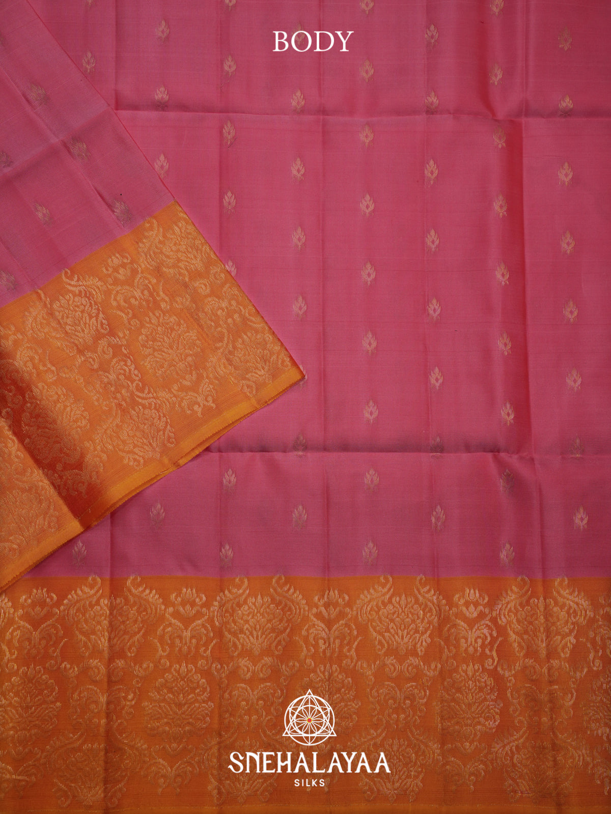 Pink Soft Silk Saree