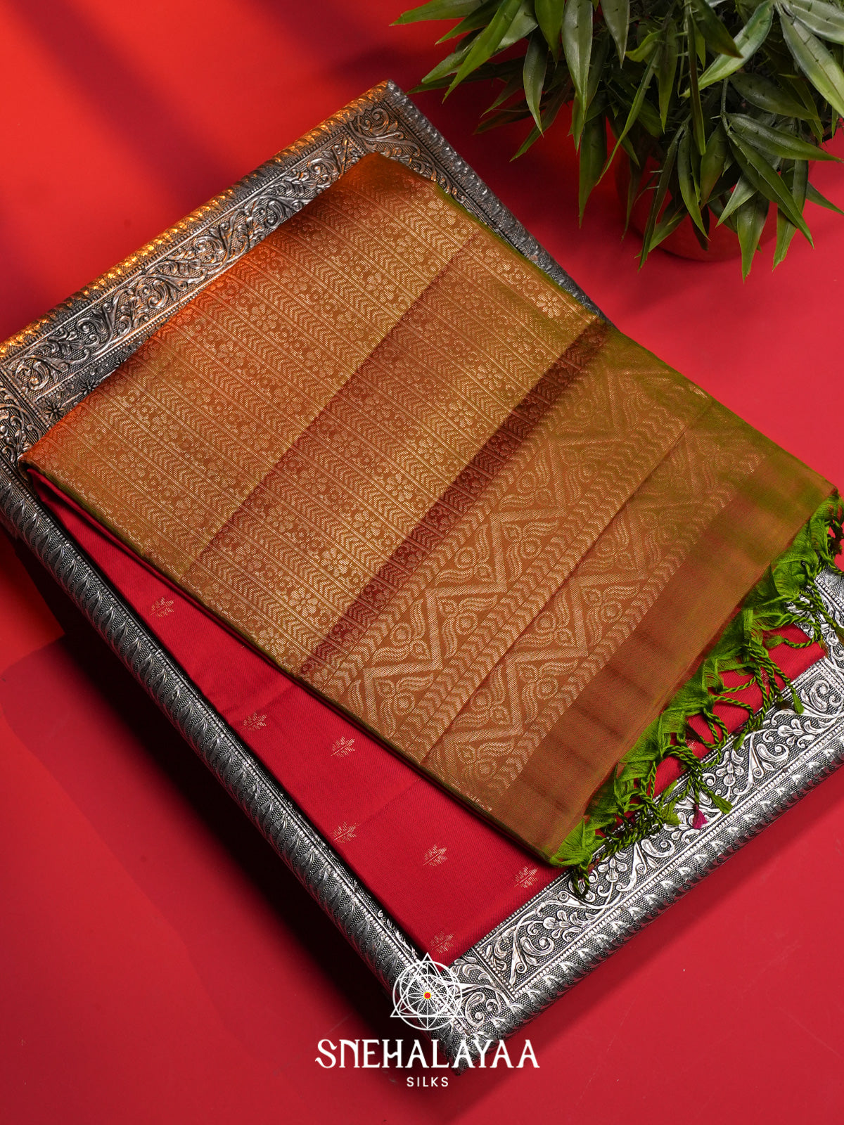 Red Soft Silk Saree