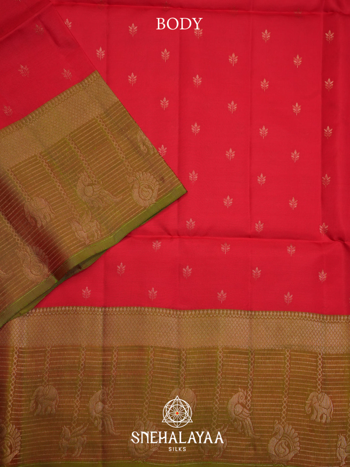 Red Soft Silk Saree