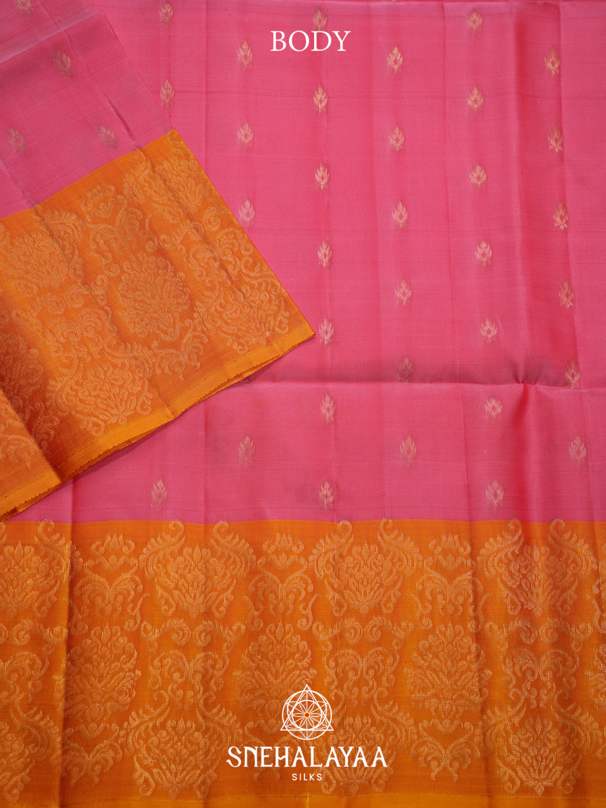 Pink Soft Silk Saree