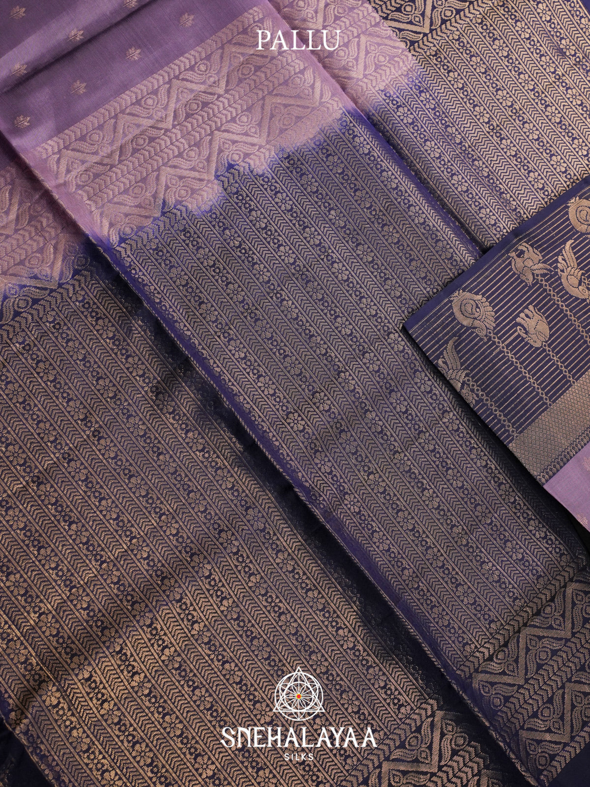 Lilac Soft Silk Saree