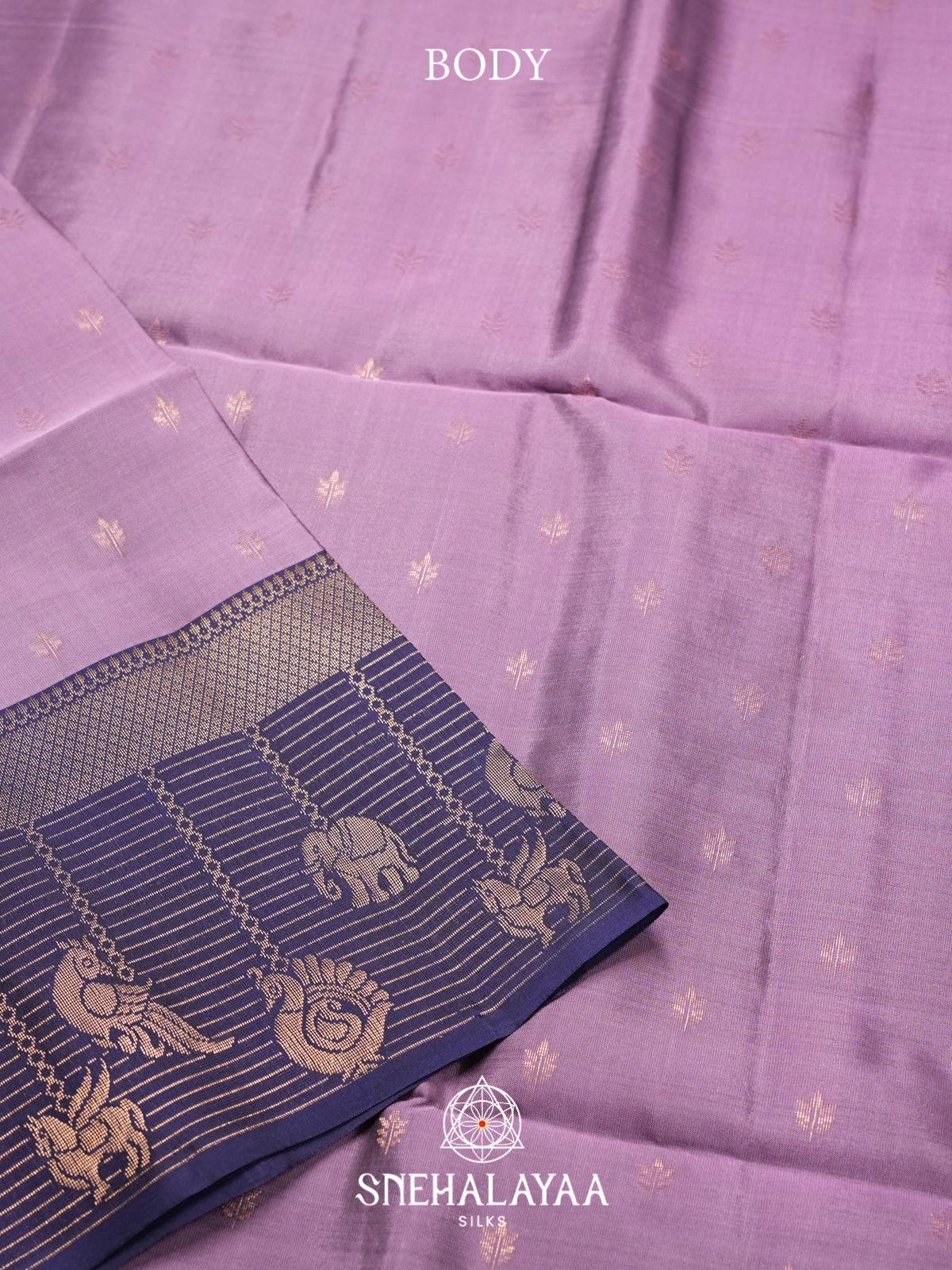 Lilac Soft Silk Saree