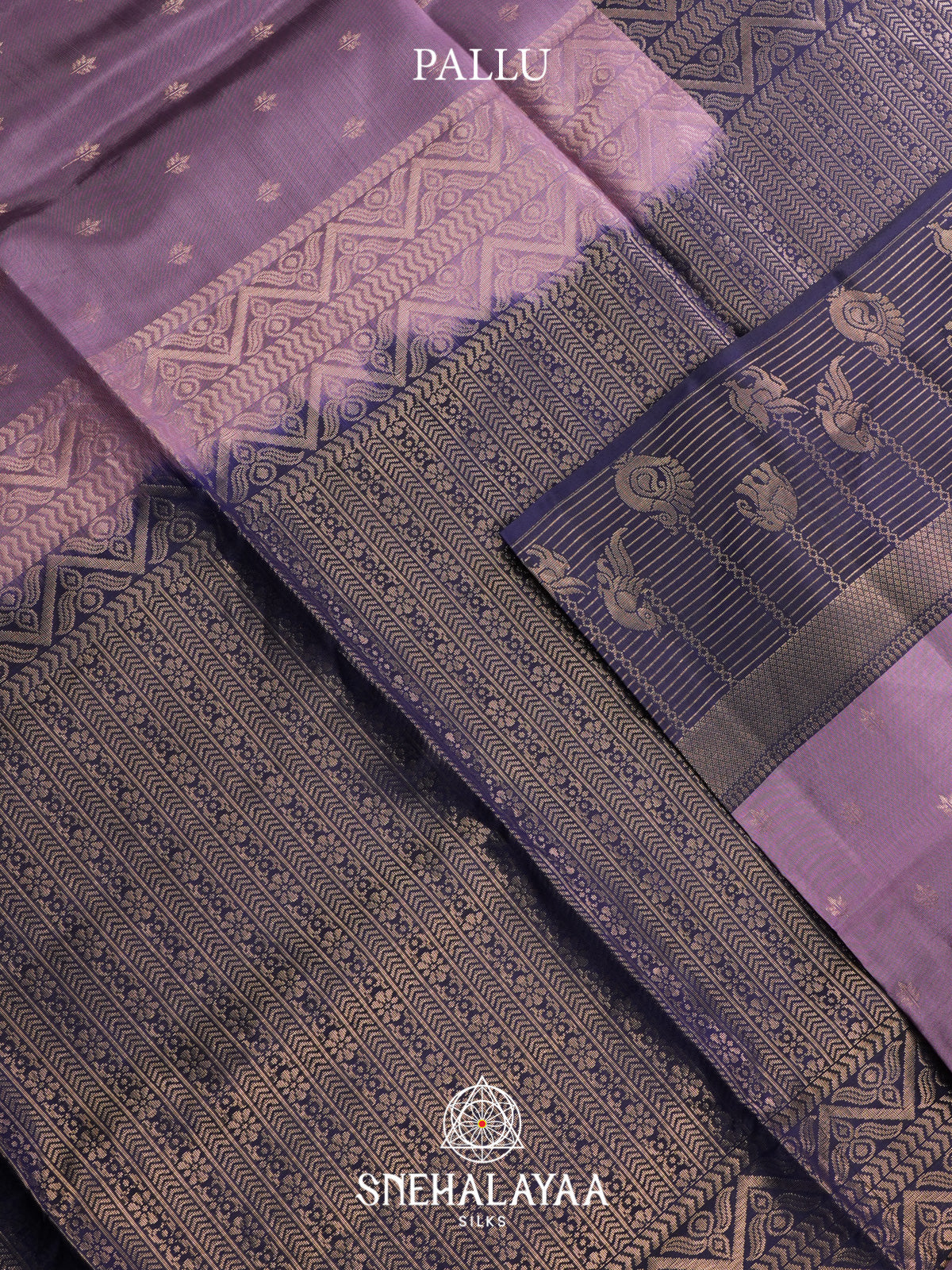 Lilac Soft Silk Saree