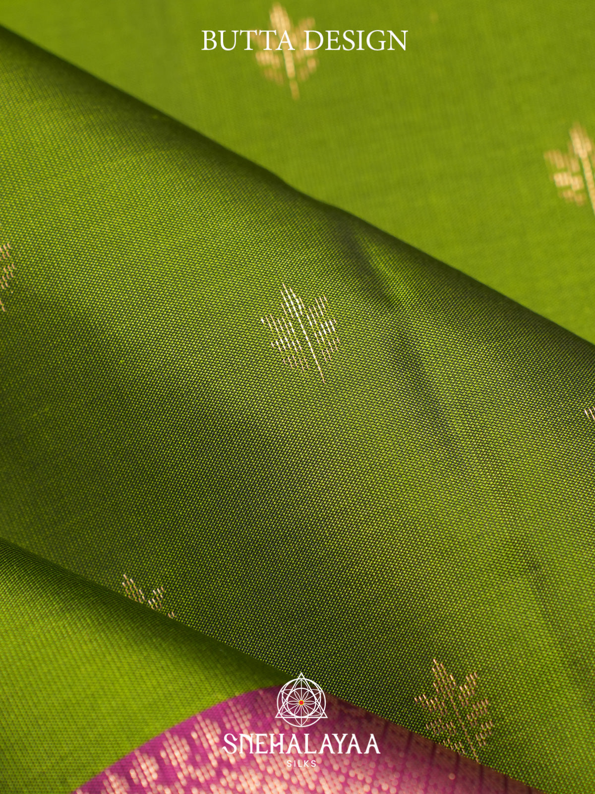 Parrot Green Soft Silk Saree