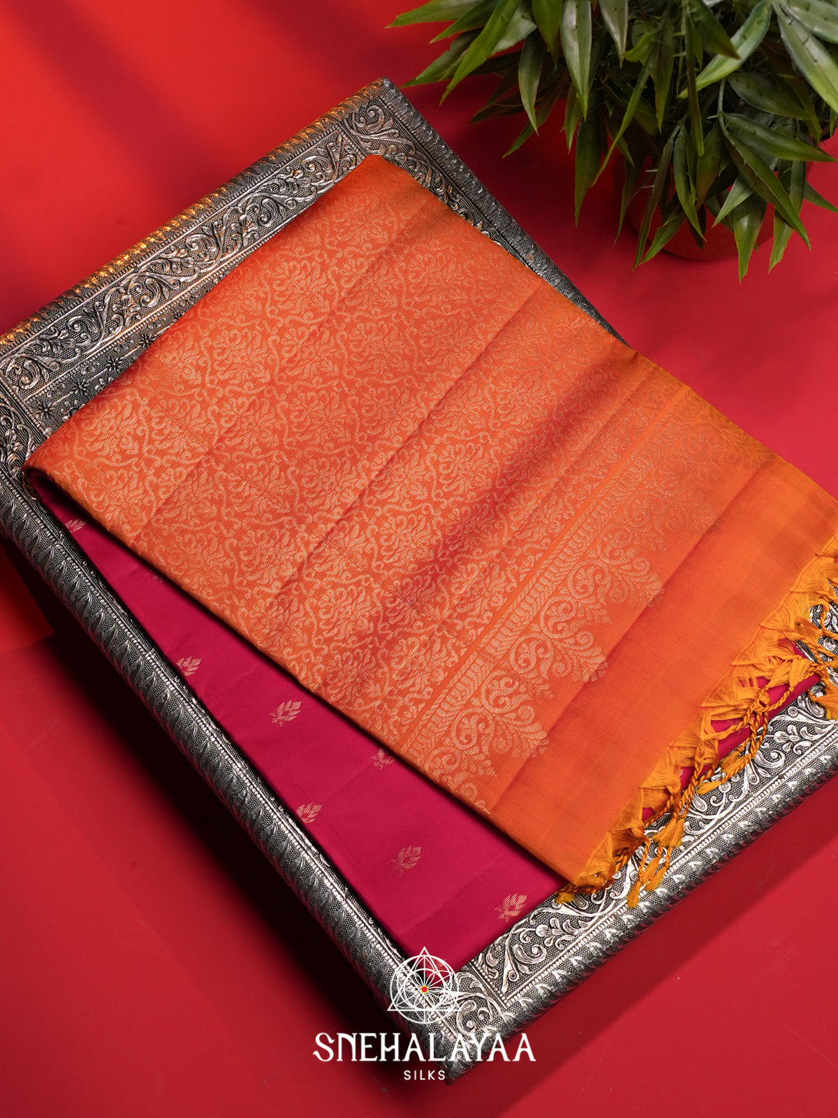 Pink Soft Silk Saree