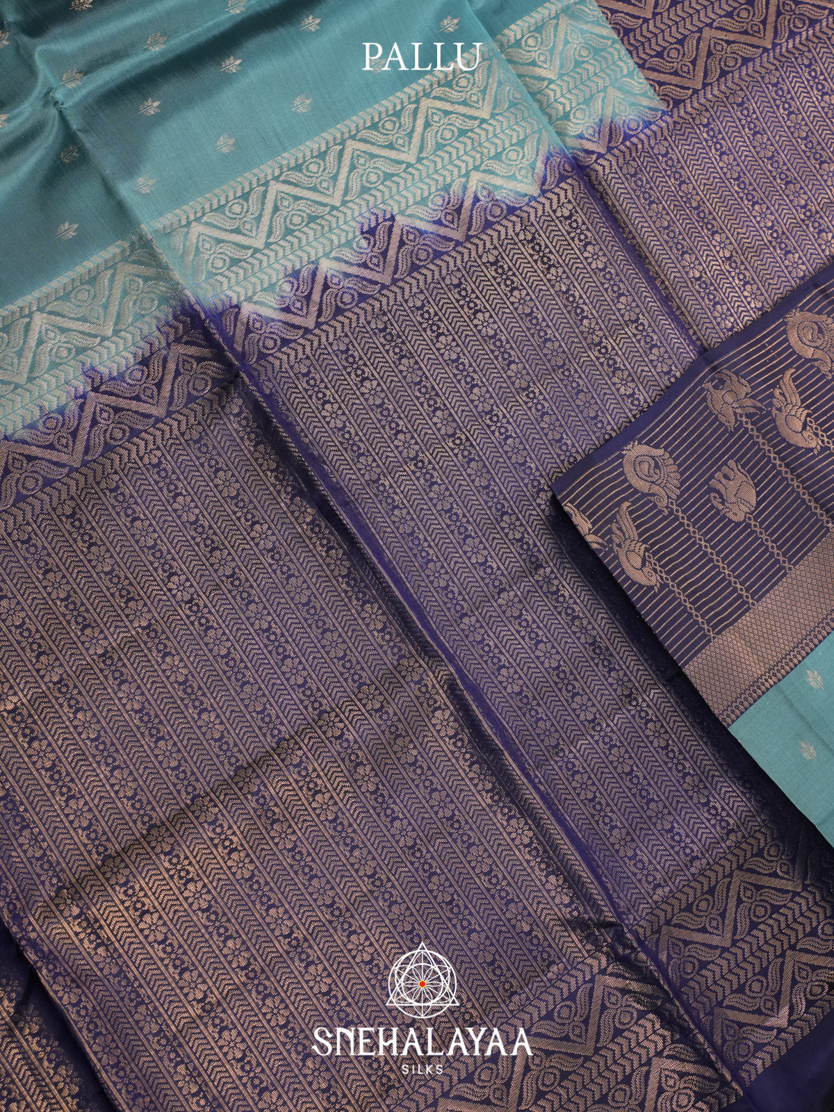 Pale Blue Soft Silk Saree