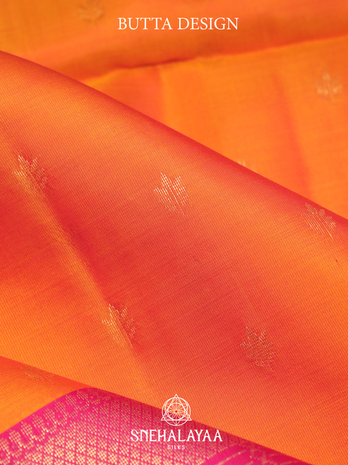 Orange Soft Silk Saree