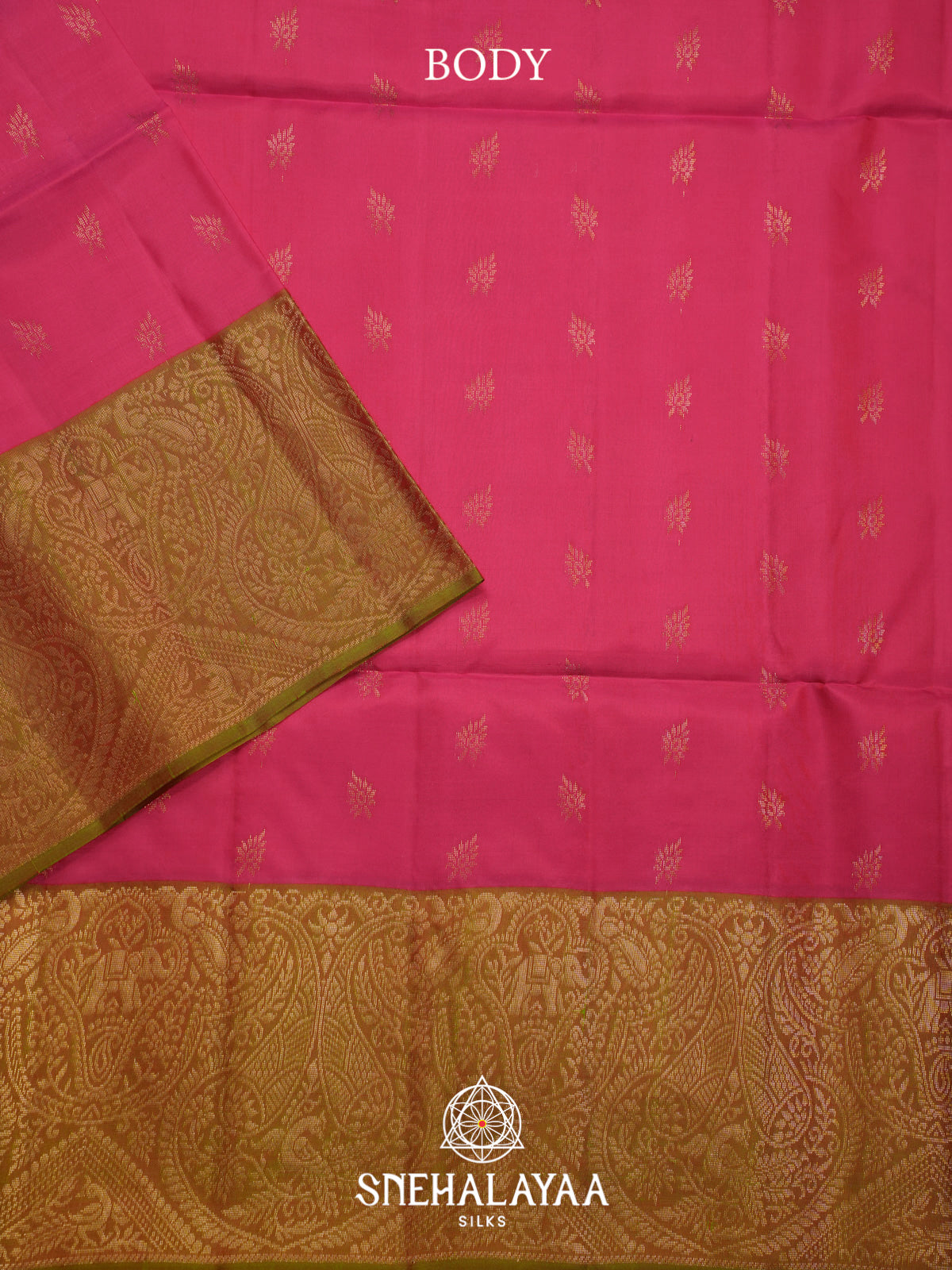 Pink Soft Silk Saree