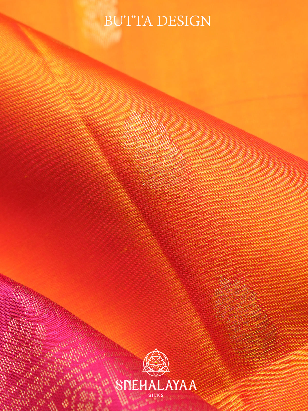 Orange Soft Silk Saree