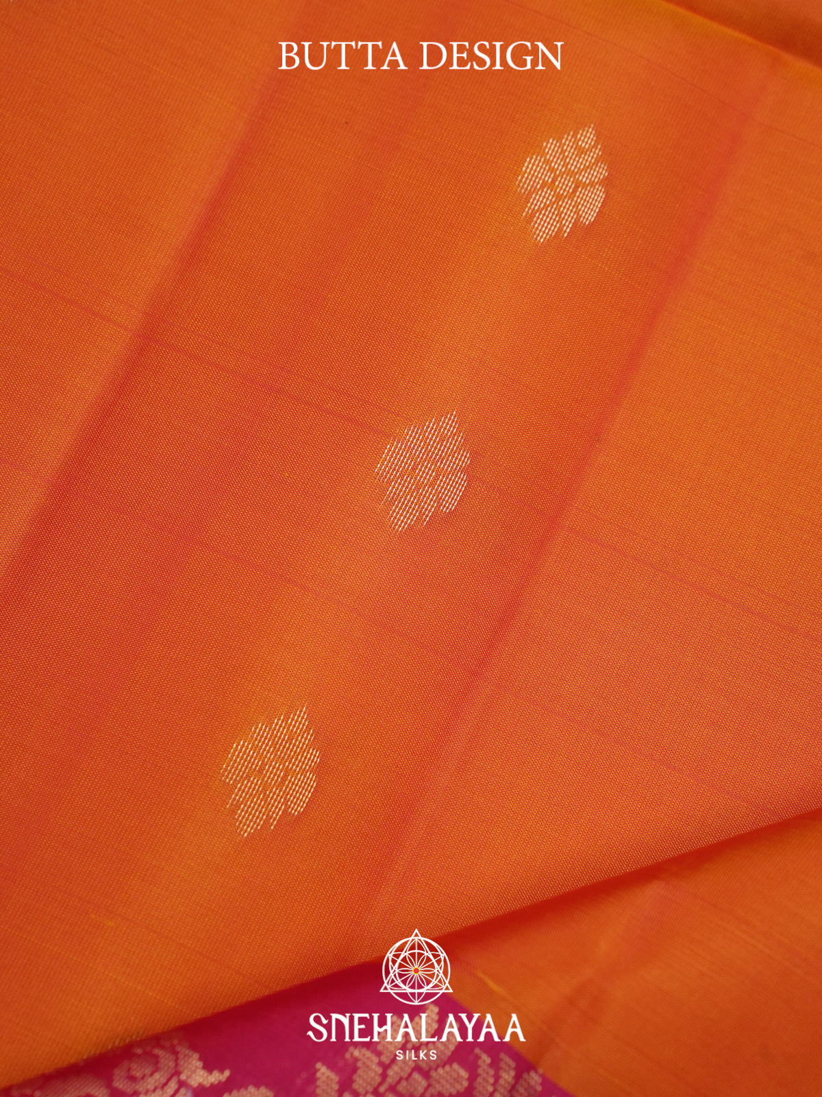 Orange Soft Silk Saree