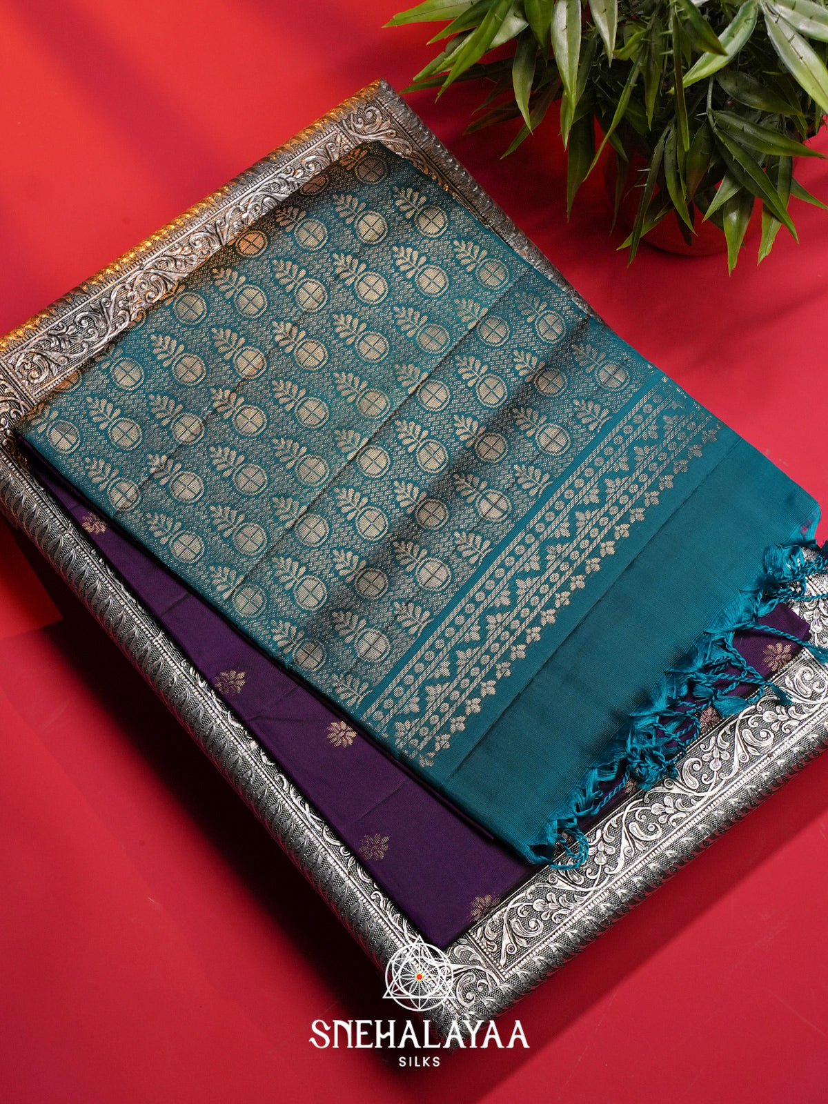 Purple Soft Silk Saree