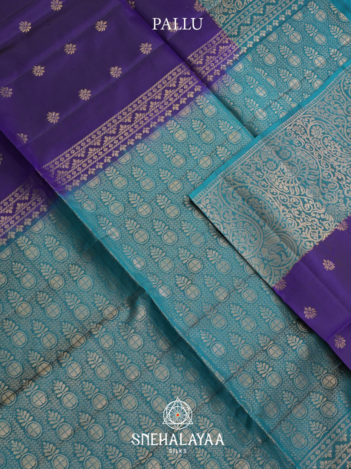 Purple Soft Silk Saree