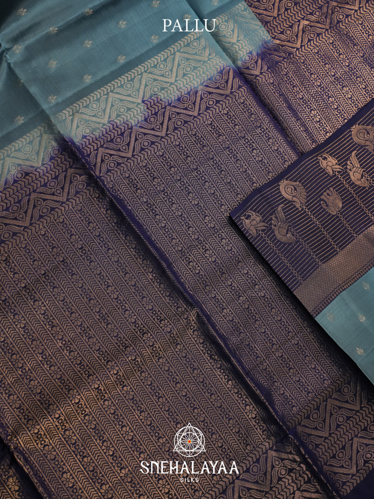 Pale Blue Soft Silk Saree