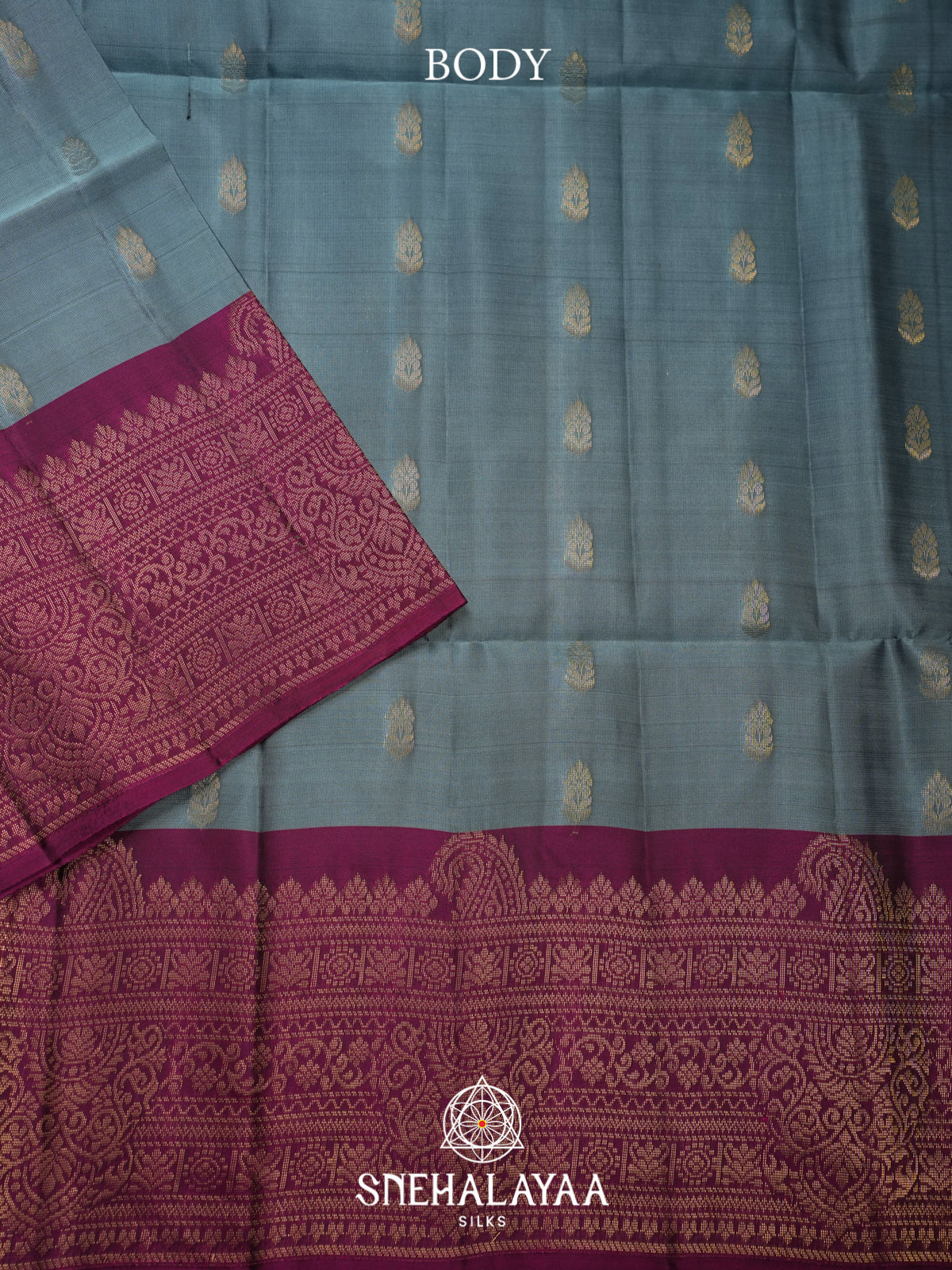 Pale Blue Soft Silk Saree