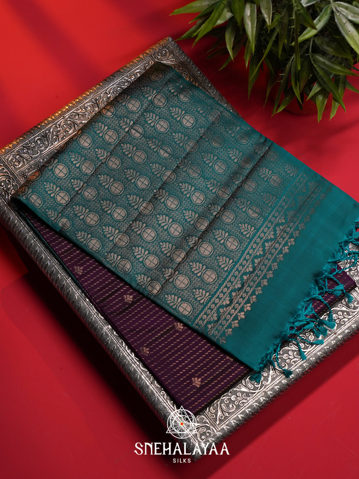 Purple Soft Silk Saree