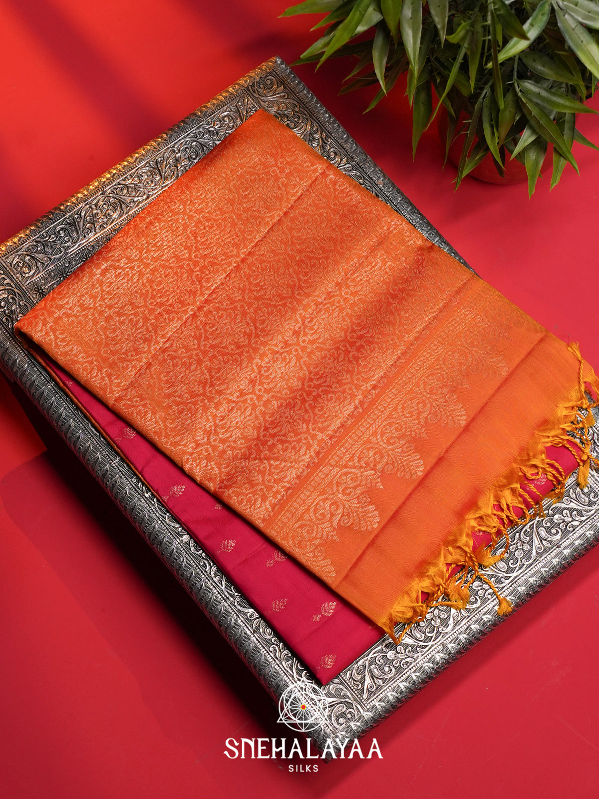 Pink Soft Silk Saree