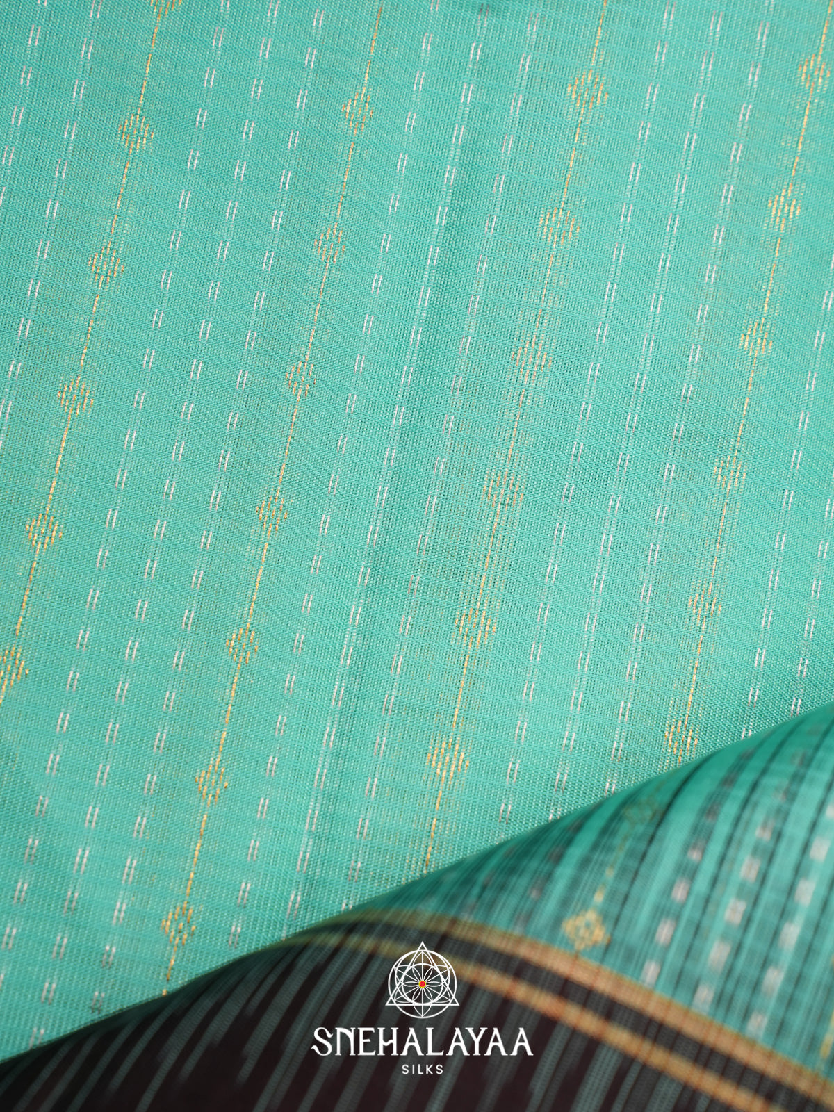 Mint Green Soft Silk Saree