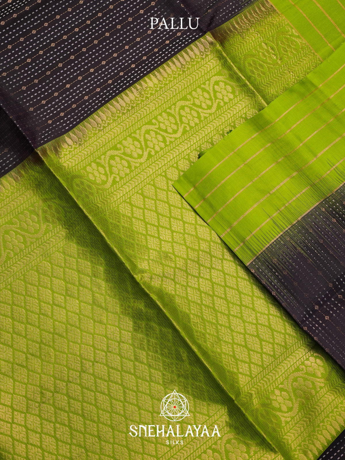 Chocolate Brown Soft Silk Saree