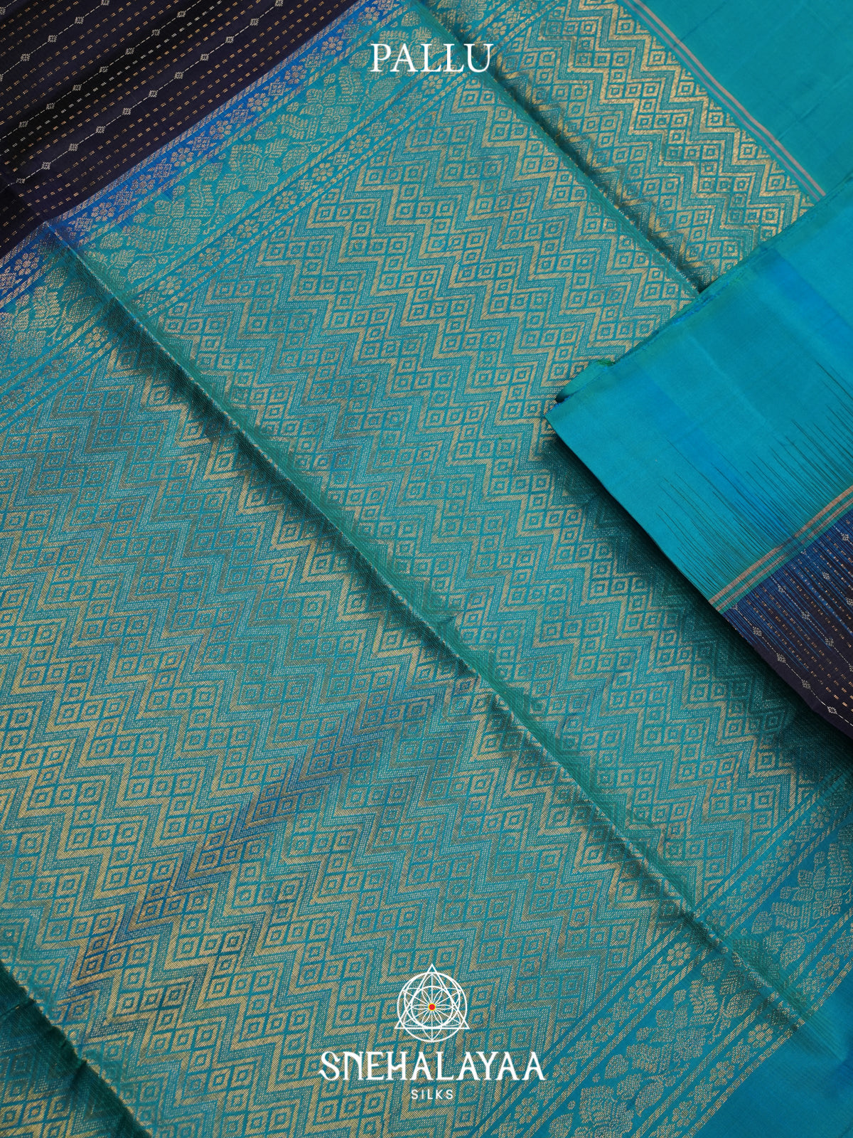 Midnight Blue Soft Silk Saree