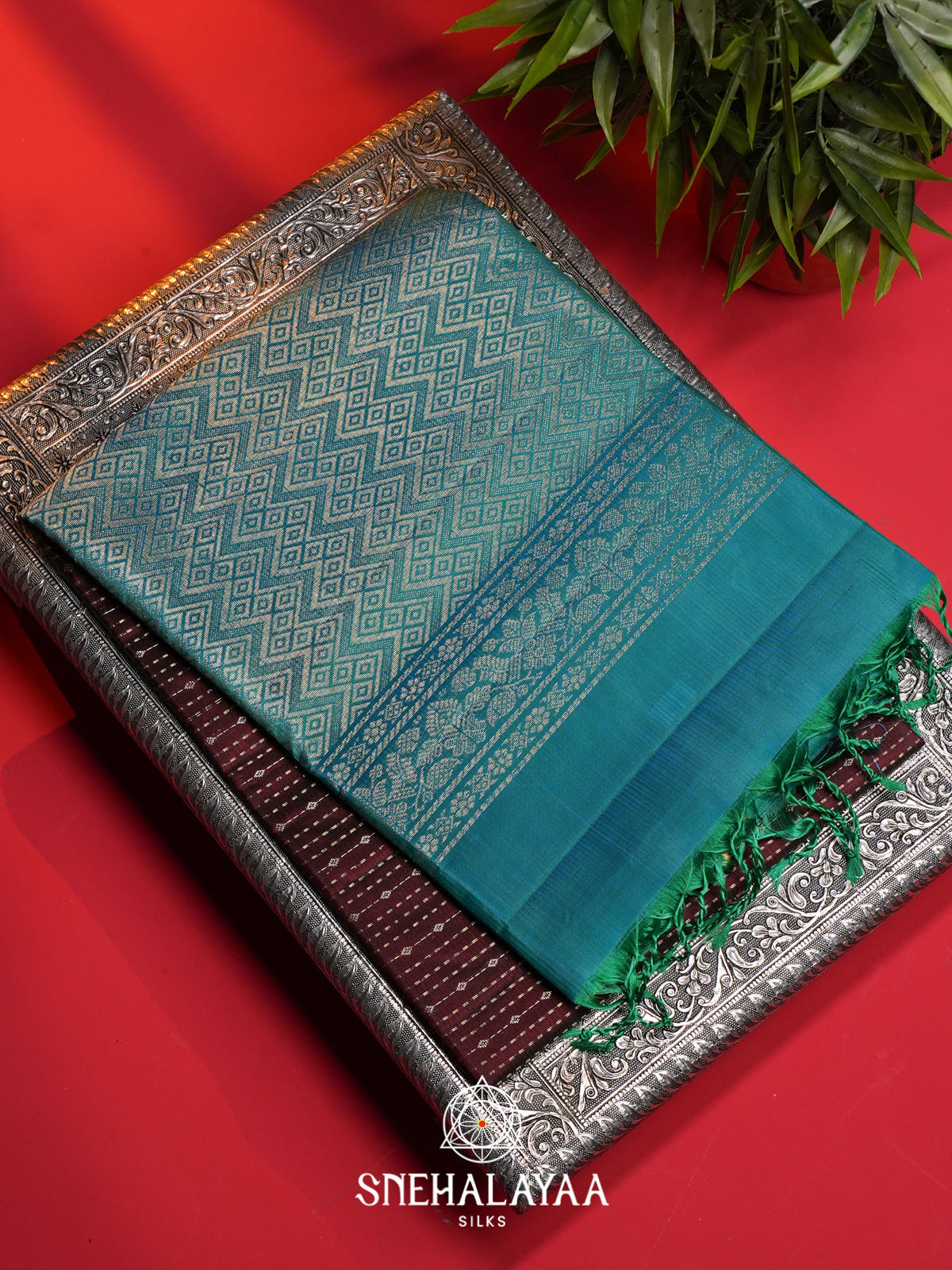 Coffee  Brown Soft Silk Saree
