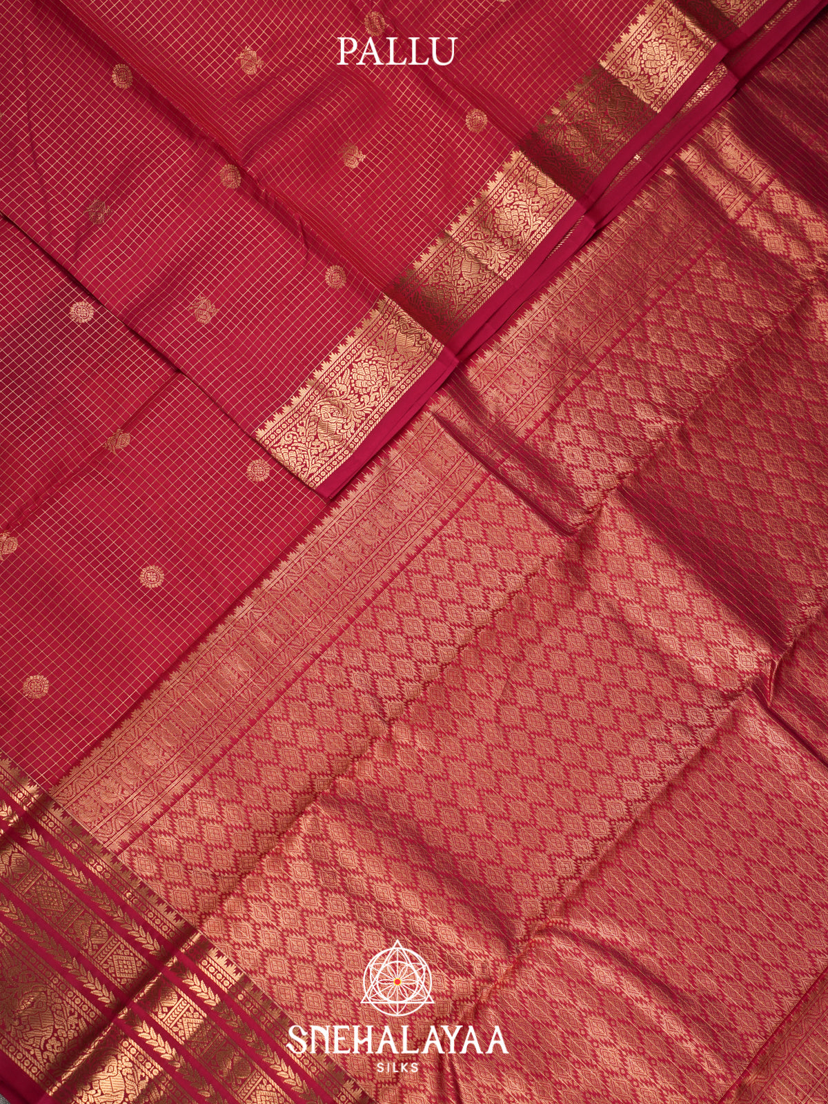 Rani Pink Kanjivaram Silk Saree