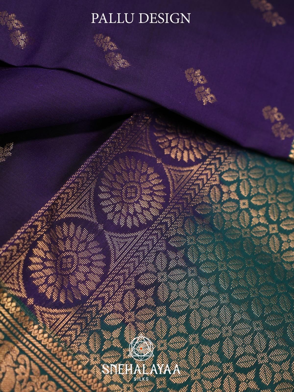 Purple Kanjivaram Silk Saree