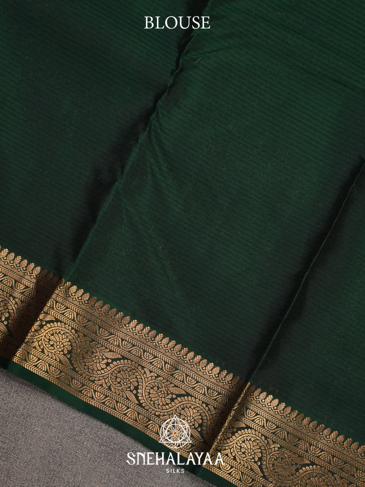 Brick Red Kanjivaram Silk Saree