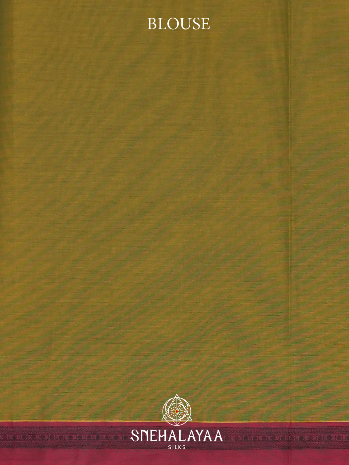 Olive Green Handloom Cotton Saree