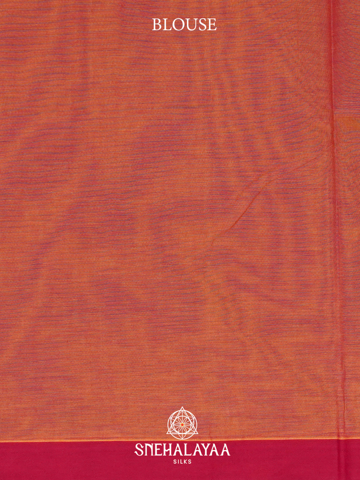 Peach Handloom Cotton Saree