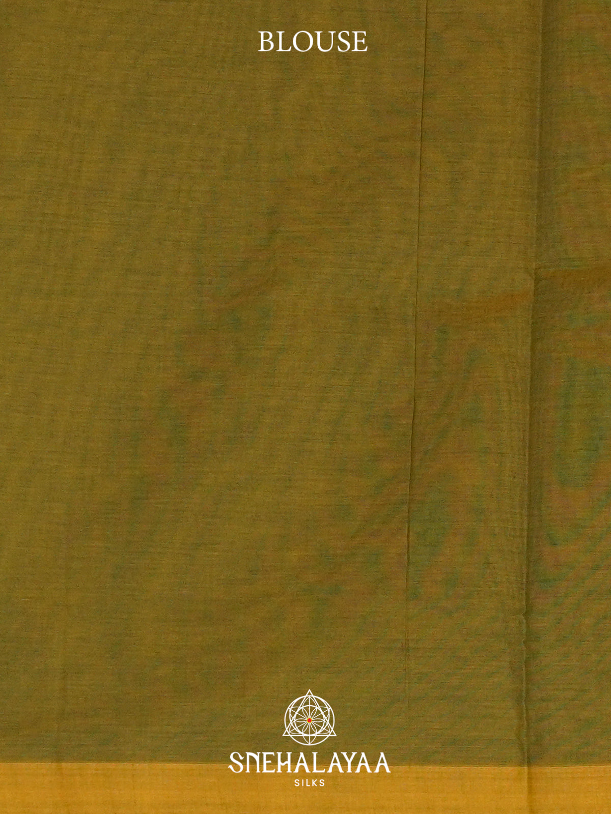 Olive Green Handloom Cotton Saree