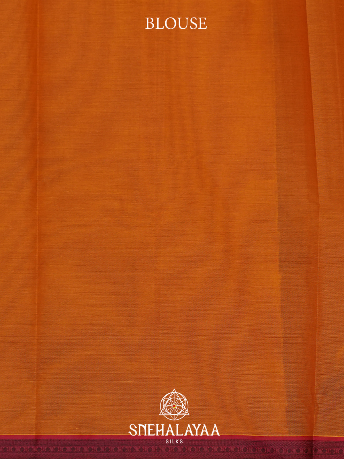 Mustard Handloom Cotton Saree