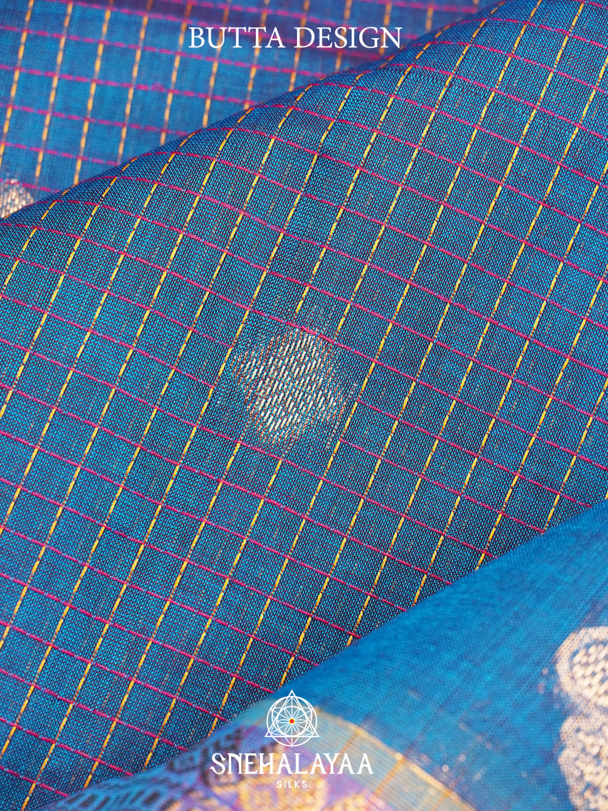 Blue Kanchi Cotton Saree