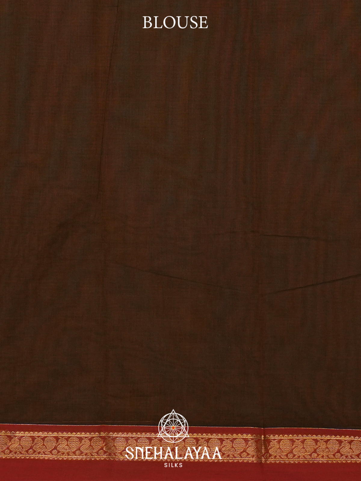 Brown Kanchi Cotton Saree