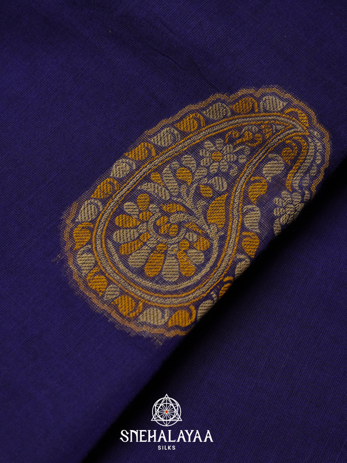 Blue Kanchi Cotton Saree