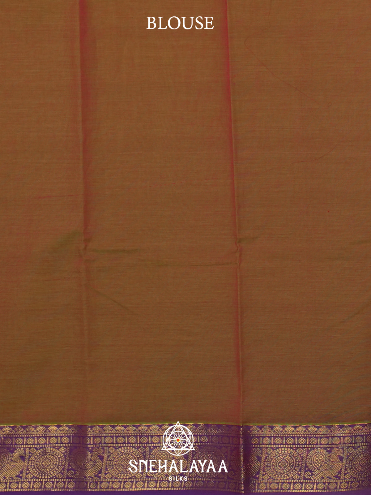 Brown Kanchi Cotton Saree