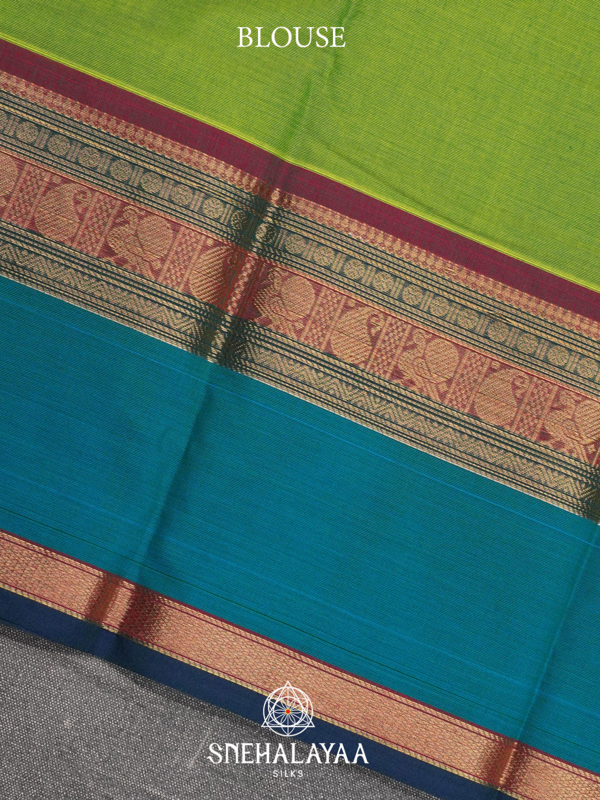 Green Kanchi Cotton Saree