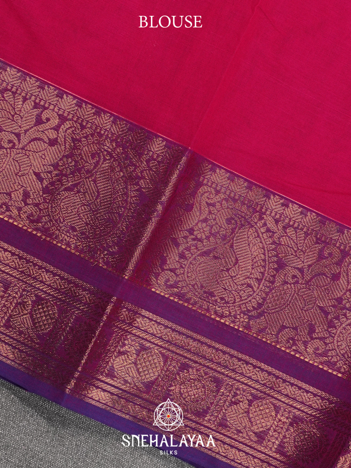 Pink Kanchi Cotton Saree