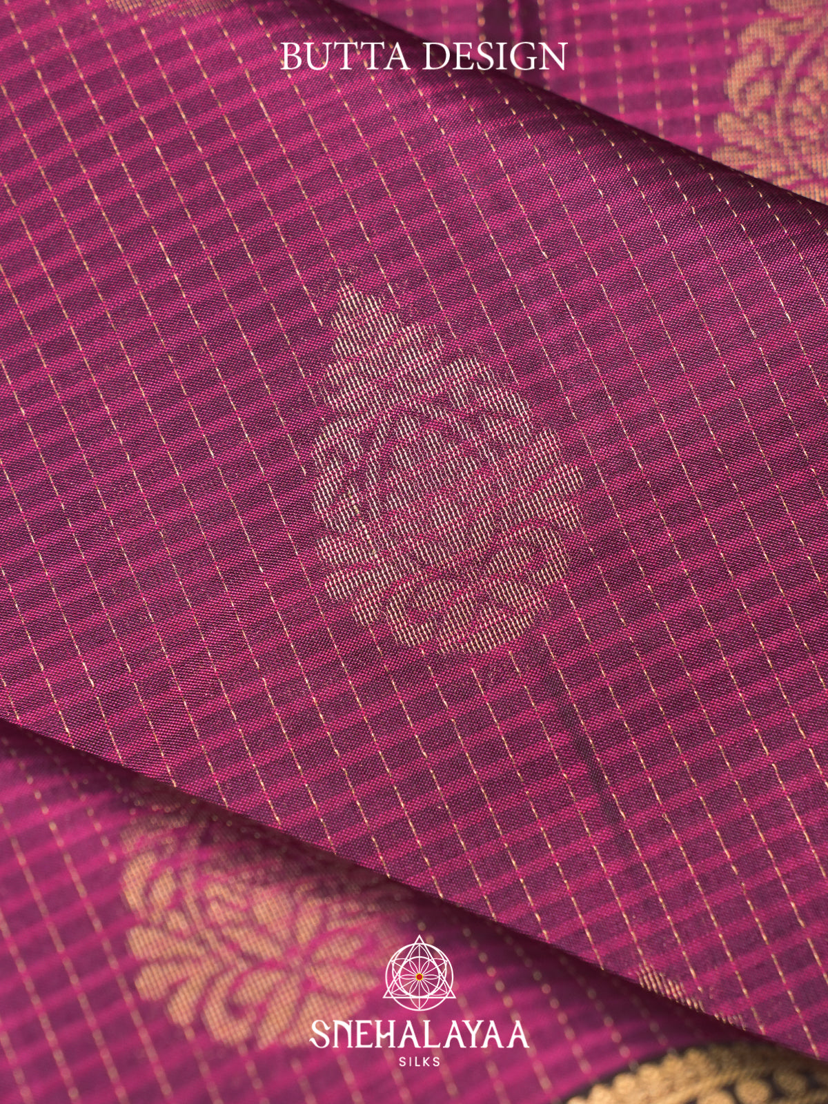 Magenta Kanjivaram Silk Saree