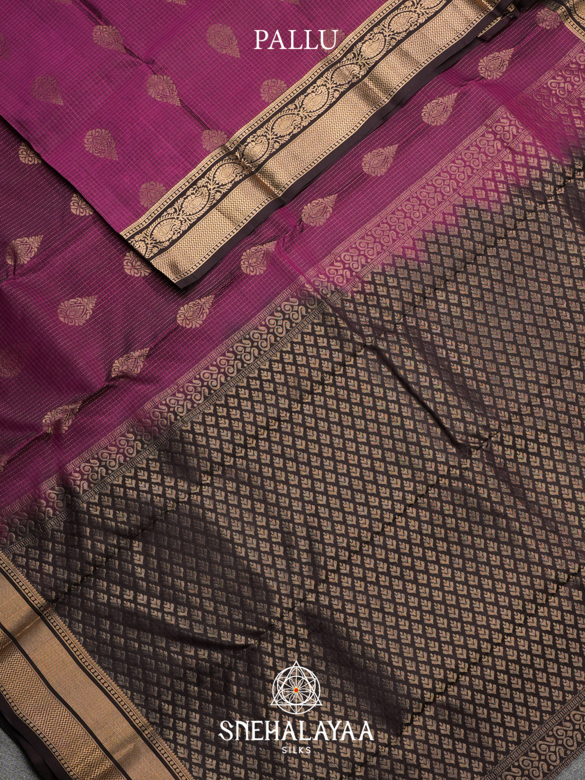 Magenta Kanjivaram Silk Saree
