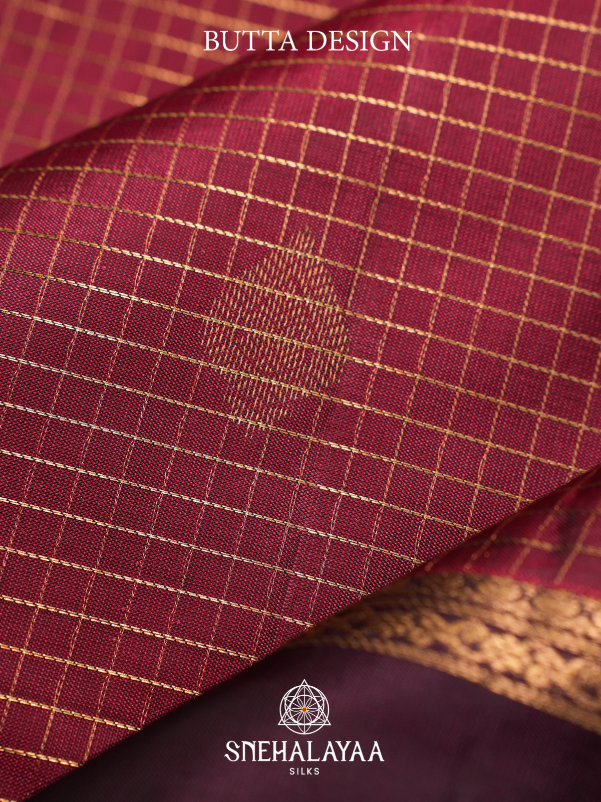 Maroon Kanjivaram Silk Saree