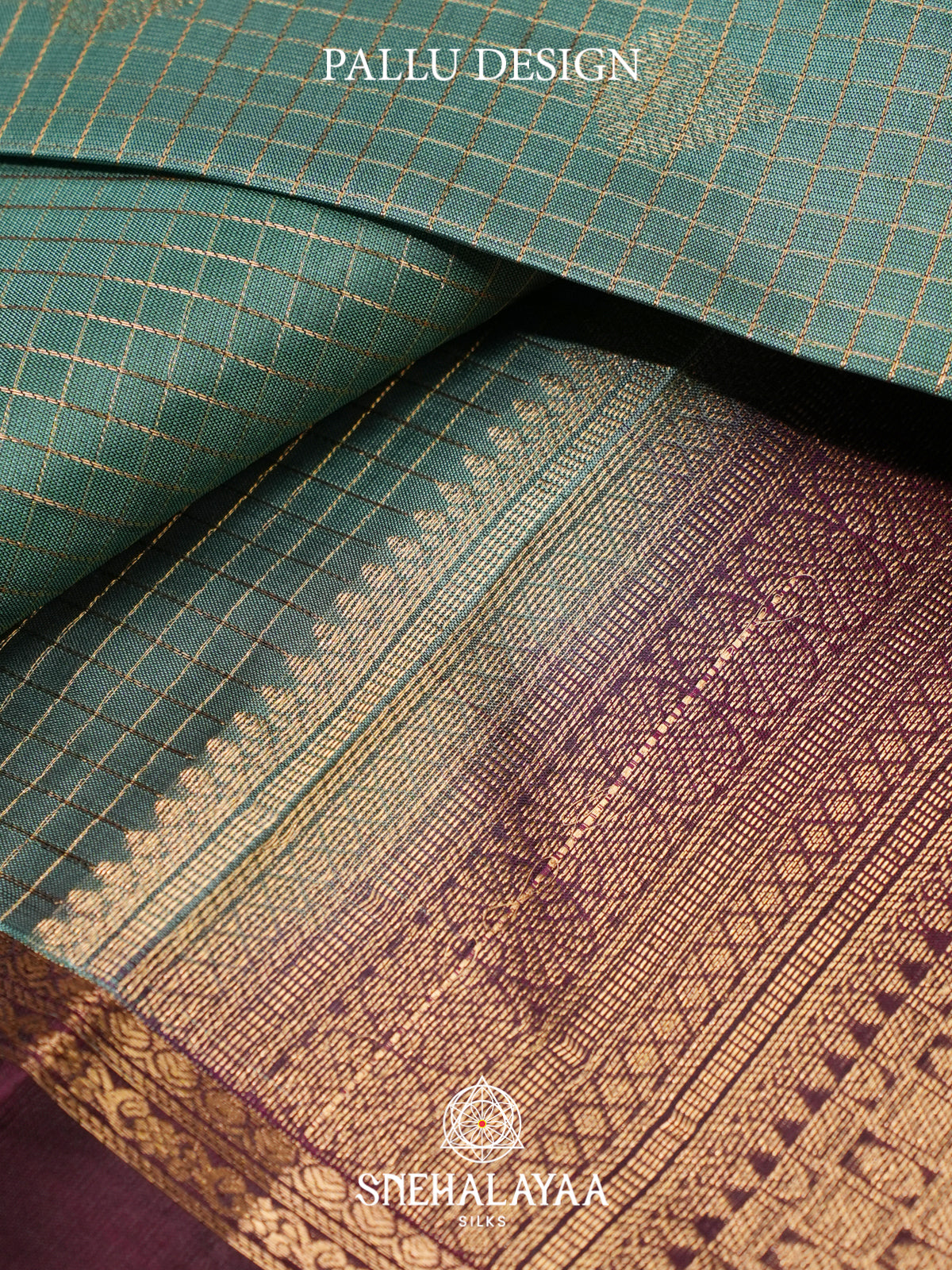 Mint Green Kanjivaram Silk Saree