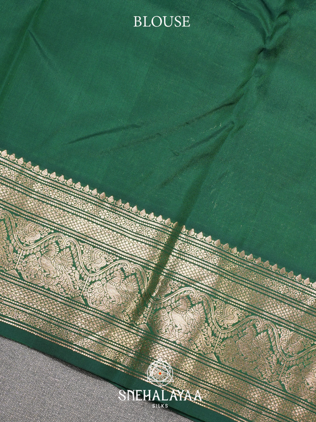 Mint Green Kanjivaram Silk Saree