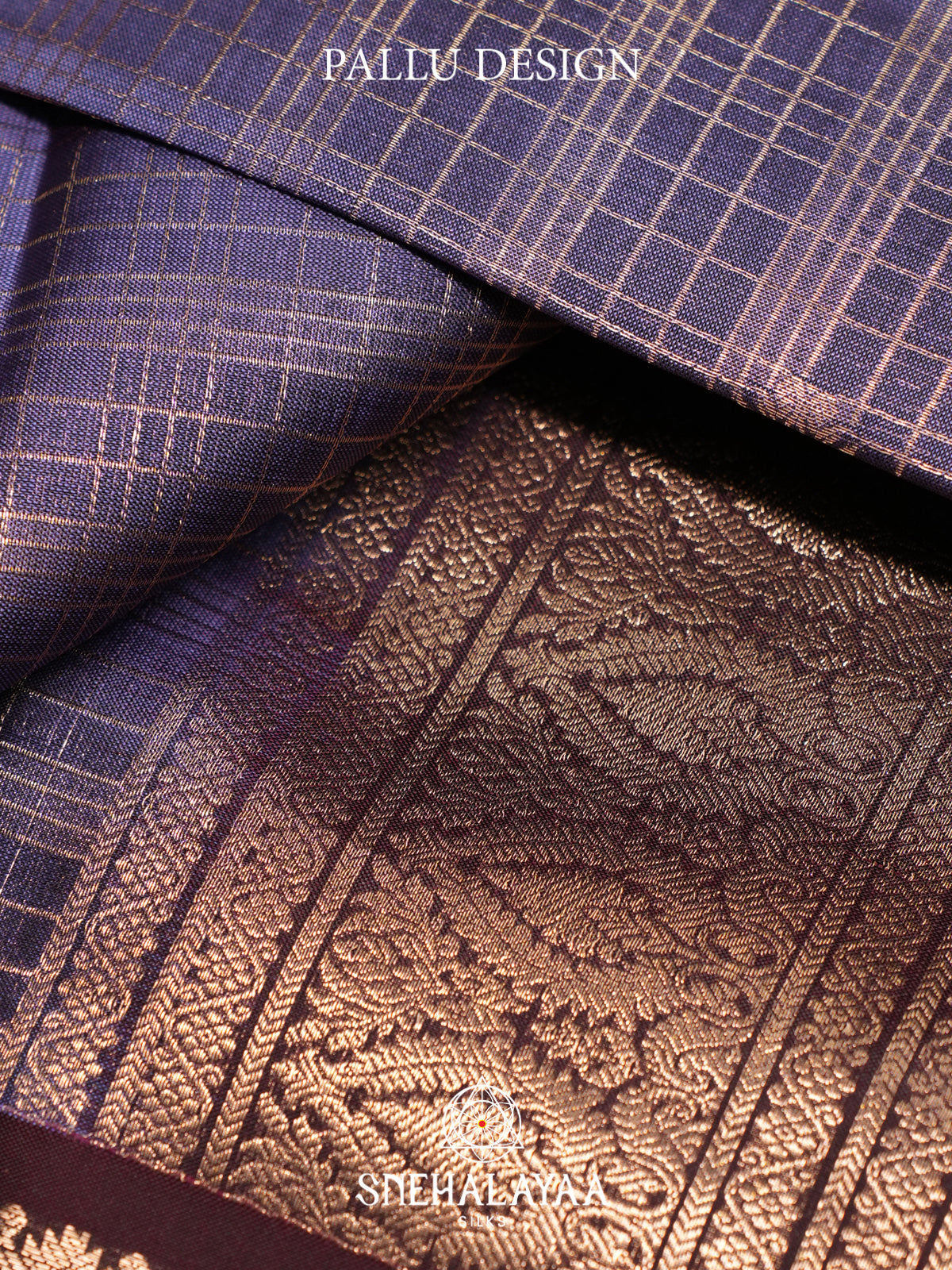 Pale Lilac Kanjivaram Silk Saree