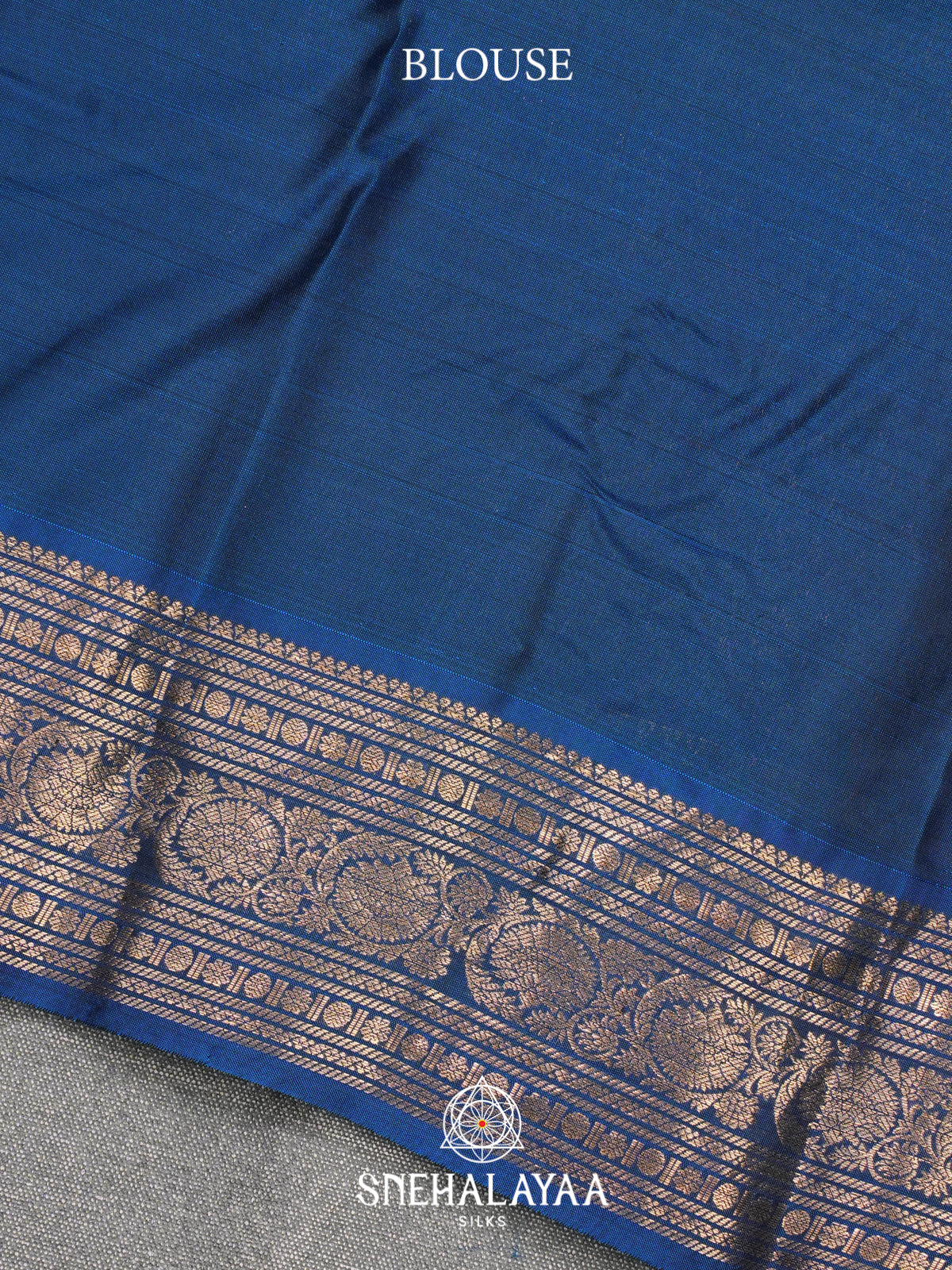 Grey Kanjivaram Silk Saree