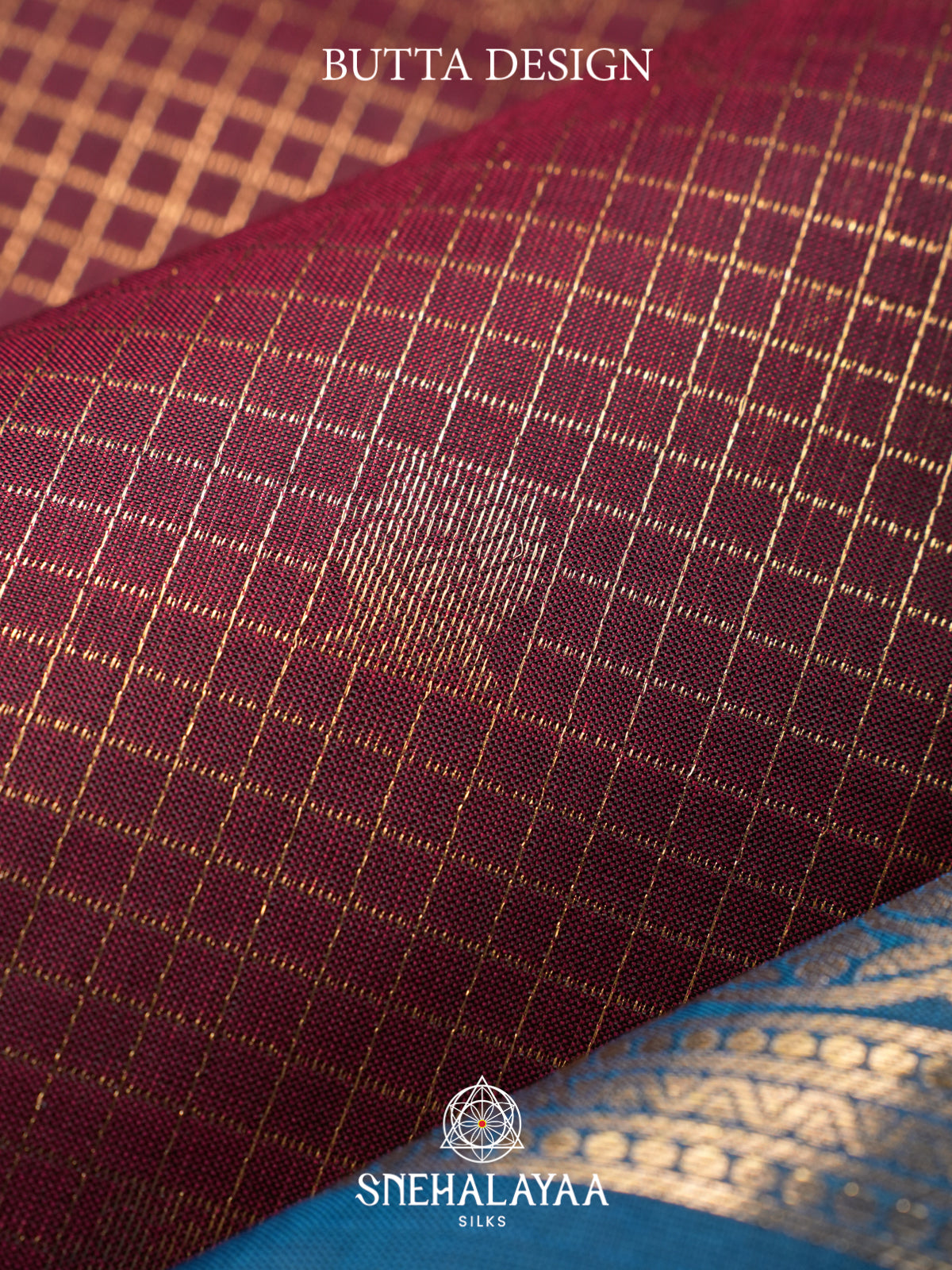 Maroon Kanjivaram Silk Saree