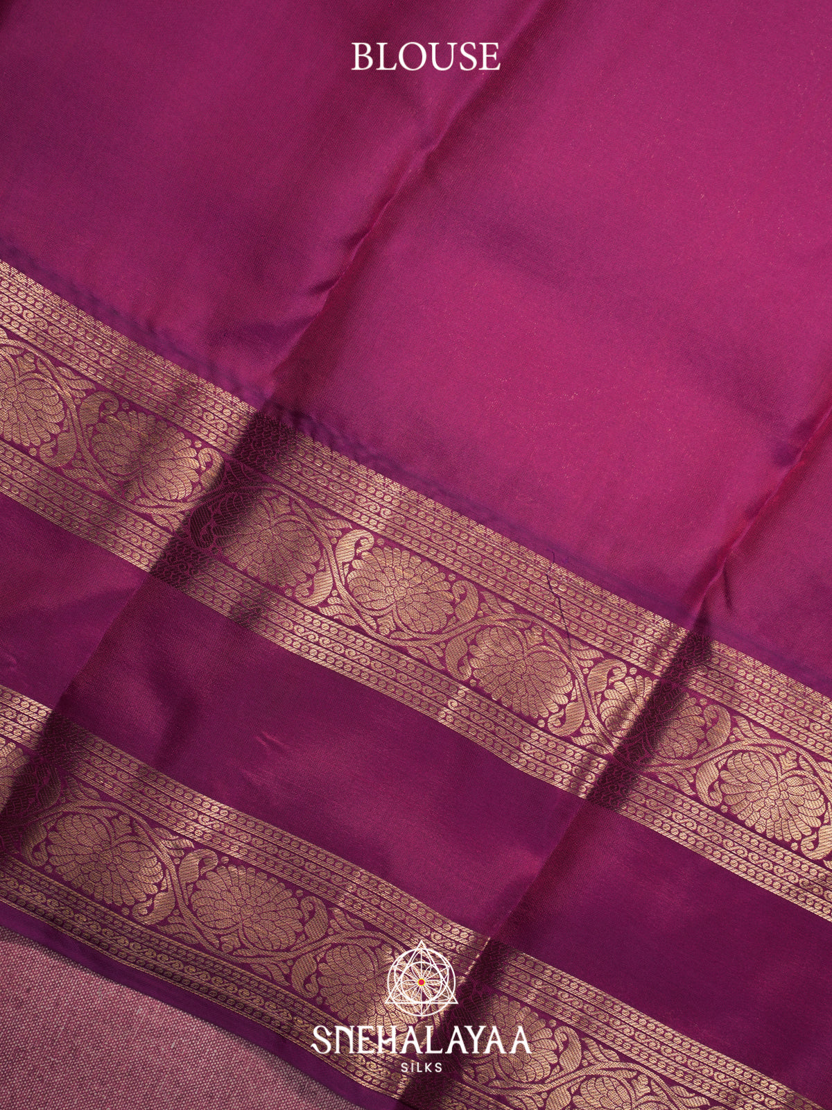 Rust Orange Kanjivaram Silk Saree