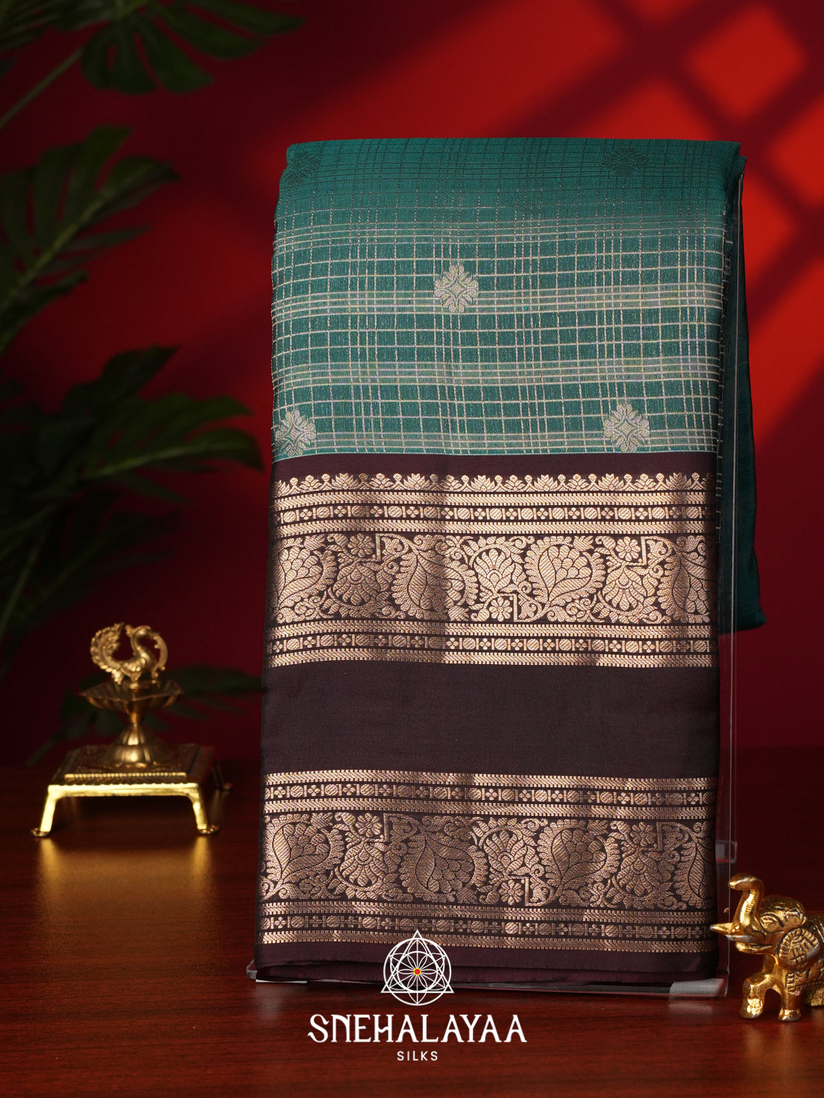 Green Kanjivaram Silk Saree